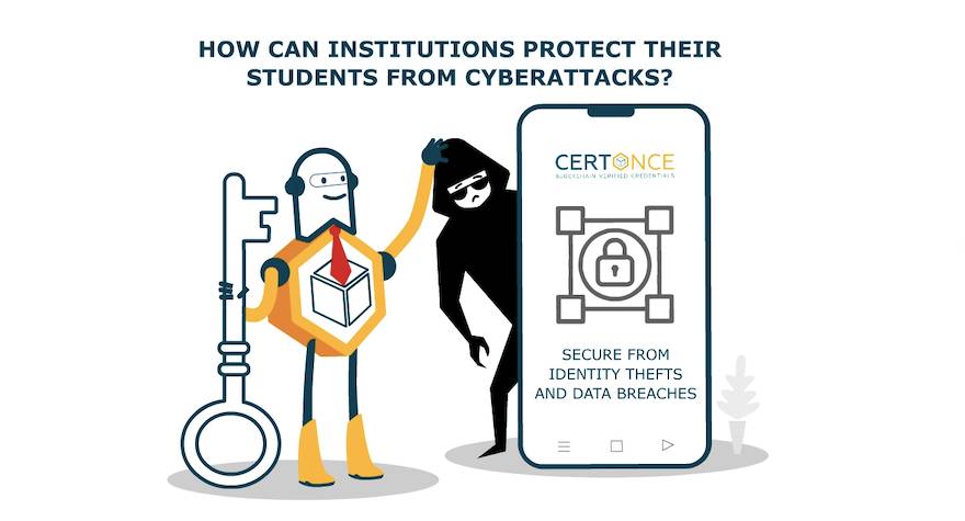 How can institutions protect their students from cyberattacks